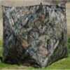 The Cut N' Run is a two-part panel blind with multiple windows, and comes in the popular Mossy Oak Break-Up Country pattern. It is quick and easy to set up, plus it gives you the opportunity to move t...