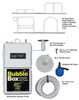 Marine Metal LIVEWELL KIT with Bubble Box that Converts coolers to livewells; users choose their own cooler price point.