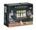Model: Grand Slam Caliber: 10Ga 3.5" Grains: #5 Ounce of shot: 2oz Type: Shotshell Units Per Box: 10 Manufacturer: Federal Model: Grand Slam Mfg Number: PFCX101F 5
