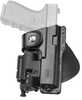 Fobus Paddle Tactical Speed Belt Holster Fits Glock 19/23/32 S&W 99 Compact/ M&P With Laser Or Light Right Hand