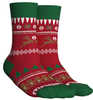 Magpul Industries Ugly Christmas Socks GingARbread One Size Fits Most Red Green and White with Custom Graphics 97% Polye