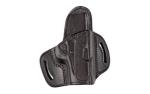 Tagua TXEPBH2355 Fort Black Leather OWB Compatible With for Glock 42/43/48X Right Hand