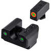 Truglo Tritium Pro Sight Set For Glock 42/43/43X Green Tritium Orange Ring on Front Sight TG-TG231G1AC