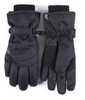 The Men's Black Heat Holder Performance glove fit a large to X-large hand. They are designed to repel snow and rain while keeping you warm while skiing, snowmobiling, or making snow men with the kids....