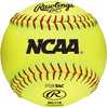 Practice for the upcoming season safely with the Rawlings 11 inch Youth NCAA Training Fastpitch Softball. Featuring a ProTac synthetic cover for incredible durability and feel, the NC11S training ball...