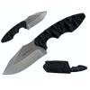 The Defcon TD004 series feature a 7.50 in. D2 steel full tang stonewash blade.  Black G-10 handle.  Comes complete with a snap sheath for your everyday carry need.|0.7|9.5|4.5|3.0|Blade length is 7.50...