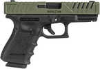 FAB DEFENSE FX-TACS19G TacticSkin Slide Cover Compatible with for Glock 19/23/25/32/38 Polymer OD Green