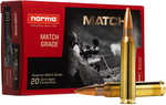 Norma Ammunition Dedicated Precision Golden Target Match 223 Remington 77 Grain Hollow Point Boat Tail 20 Per Box