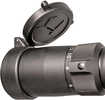 Huskemaw Optics 20SFC520 Blue Diamond Flip-Up Lens Caps Black Rubber 50mm Objective, Compatible W/Blue Diamond 5-20X50mm