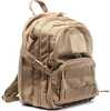 Type/Color: Range Backpack/Coyote Tan Size/Finish: 18.5" X 15" X 2" Material: Nylon-9000D Other FEATURES:: Holds 2 Full Size HANDGUNS 8 Pouches For Ammo Boxes 8 Elastic Mag Holders Divider For Targets...
