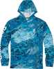 Browning Hooded Long Sleeve Tech  T- Shirt Realtree Wave X-Large