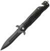 Dimension: 1.10 X 2.85 X 8.60 Height: 1.1 Width: 2.85 Length: 8.6 Blade Material: Carbon Steel Number Of BLADES: 1 Blade Length: 3.5" Handle Material: Aluminum Handle Color: Black Open Length: 7.5000 ...
