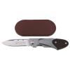 Beretta Knife PRENNIA BASCULA Wood 2.75" W/Leather Sheath