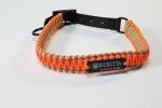 Beretta HH PARACORD Dog Collar Medium 19"-22" Orange/Tan