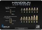 Cerus Gear 3mm Promats 12" x 17" Top Handgun Rounds Carbon Fiber