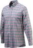 Beretta Men's Drip Dry Long Sleeve Shirt in Red, White, Blue Fancy Size X-Large