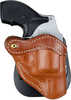 1791 Gunleather PDHR1CBRR R1 Classic Brown Leather OWB Ruger LCR/S&W J-Frame Right Hand