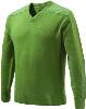 Beretta Men's Classic Round Neck Sweater in Light Green Size Medium