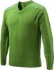 Beretta Men's Classic V-Neck Sweater in Light Green Size XX-Large
