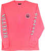 Beretta Women's Double Logo L-sleeve T-shirt Pink Xxlarge