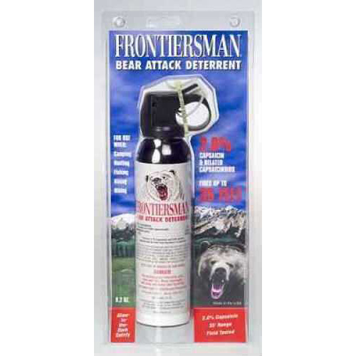 Sabre 3-N-1 Spray Frontiersman Bear Deterrent W/Holster 52Gr