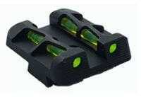 Hi-Viz Rear Sight for CZ pistols. Fits 75 85 and P-01 models with fixed sights. Includes Green Red Black replac