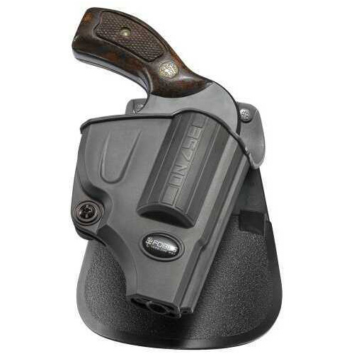Fobus Evolution E2 Paddle Holster Fits S&W J Frame Revolvers Right Hand Kydex Black Finish J357ND