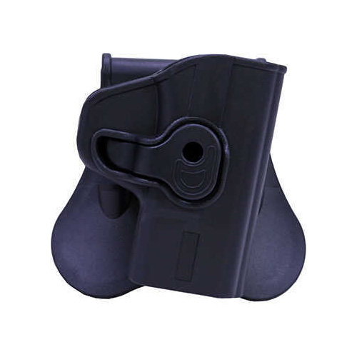 Bulldog Cases Rapid Release Polymer Holster Fits Smith & Wesson M&P Shield Right Hand Black RR-SWMPS