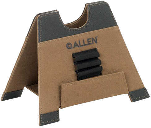 Allen Alpha-Lite Folding Gun Rest Tan Size Tall/8" Slip Resistant Base Lightweight 18407