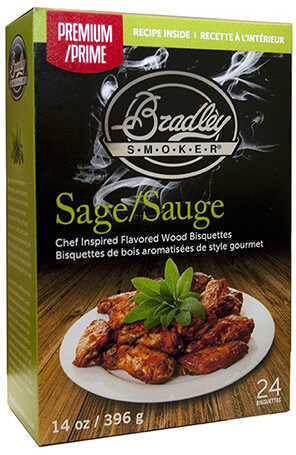 Bradley Technologies Smoker Bisquettes Sage and Maple Bisquettes, 24 Pack Md: BTSG24