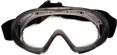 Pyramex Safety Products Capstone 500 Series, Gray Direct/Indirect Goggle with Clear Anti-Fog Lens Md: GG504T