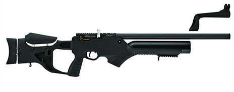 Hatsan Barrage Semi Automatic PCP Rifle .177 Caliber, 19.70" Barrel, Removeable/Adjustable Stock, Black