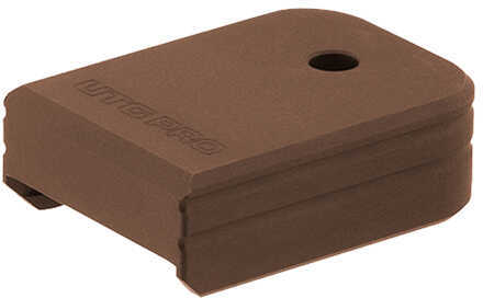 Leapers UTG PRO Plus 0 Base Pad for Glock Sm Frame-Matte Bronze