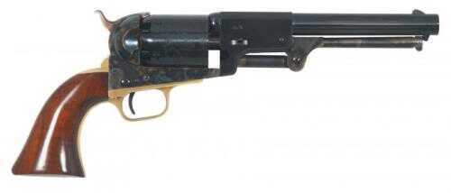 Cimarron 3rd Model Dragoon Percussion Revolver .44 Cal 7.5" Barrel, Case Hardened Frame, Brass Walnut Grip Standard Blue