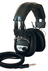 Stereo Headphones Designed especially For Use With Bounty Hunter Metal detectors - True Individual Volume c