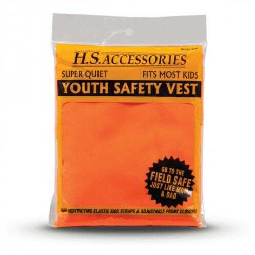 Hunter Specialties Orange Safety Vest Super Quiet Youth
