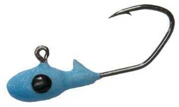 CrappiePro 1/16 Sickle Jig 10/bag Blue 116OBS17-10