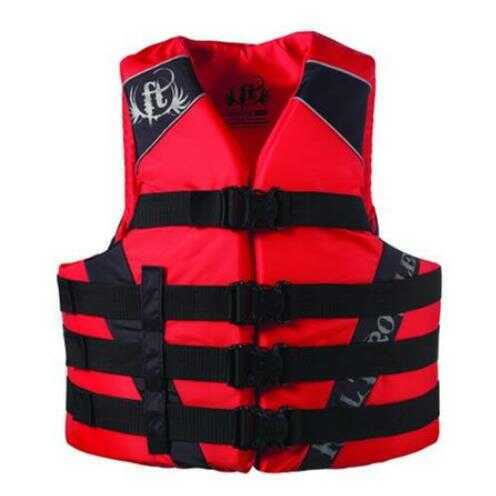 Absolute Outdoors Adult Rapid-Dry Vest Red 2Xl/4X
