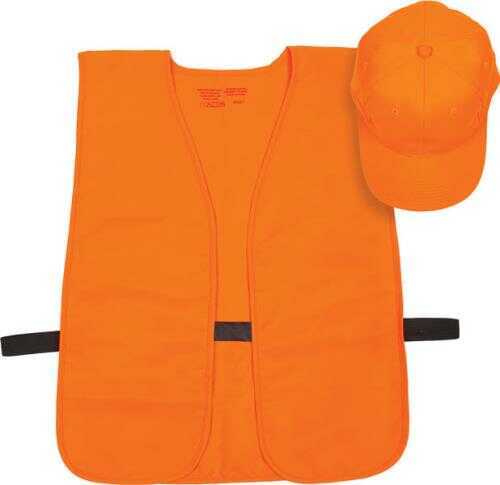 Allen Orange Hat/Vest Combo Adult