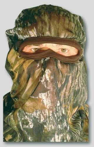Quaker Boy Bandit Elite Full Facemask Mossy Oak Break Up