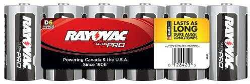 Ray-o-vac Alkaline Battery D 6 Pack