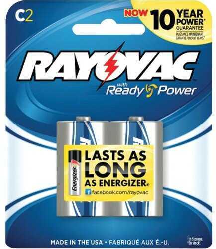 Ray-o-vac Alkaline Battery C 2 Pack
