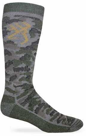 Browning Camo Wool Blend Sock Size-large