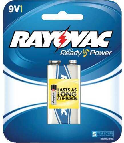Ray-o-vac Alkaline Battery 9 Volt 1 Pack