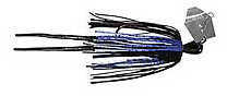 Z-Man Fishing Products Chatter Bait 1/2 Ounce 5/0 Hook Size Black/Blue Lure, Md: CB12-18