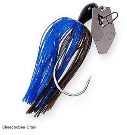 Z-Man Fishing Products Chatter Bait 1/2 Ounce Blue/Black Lure, Md: CB12-74