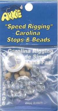 Arkie Carolina Speed Rigging Stops And Beads 5 Pack
