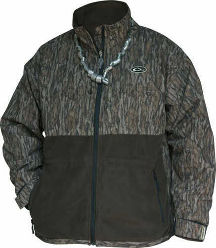 Drake Eqwader Full Zip Jacket Gray Large