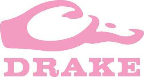 Drake Logo Window Decal Pink
