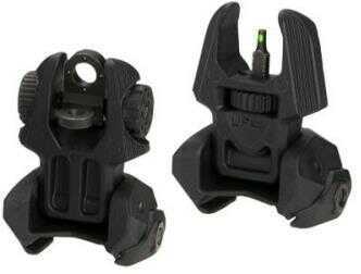 Mako Group Front And Rear Set Of Flip-up Sights With Tritium - 4 Dots